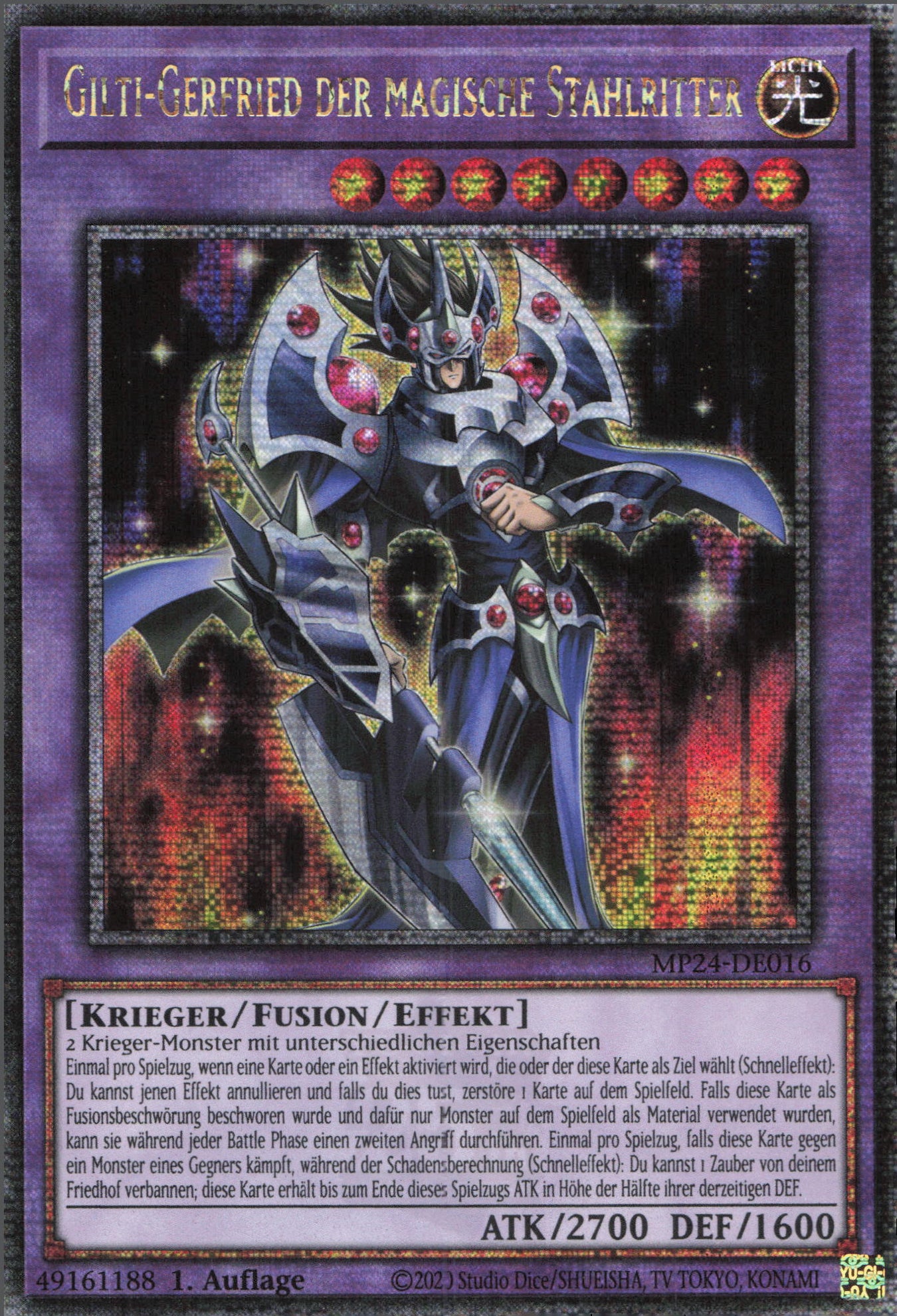 Yu-Gi-Oh! Gilti-Gerfried der magische Stahlritter
