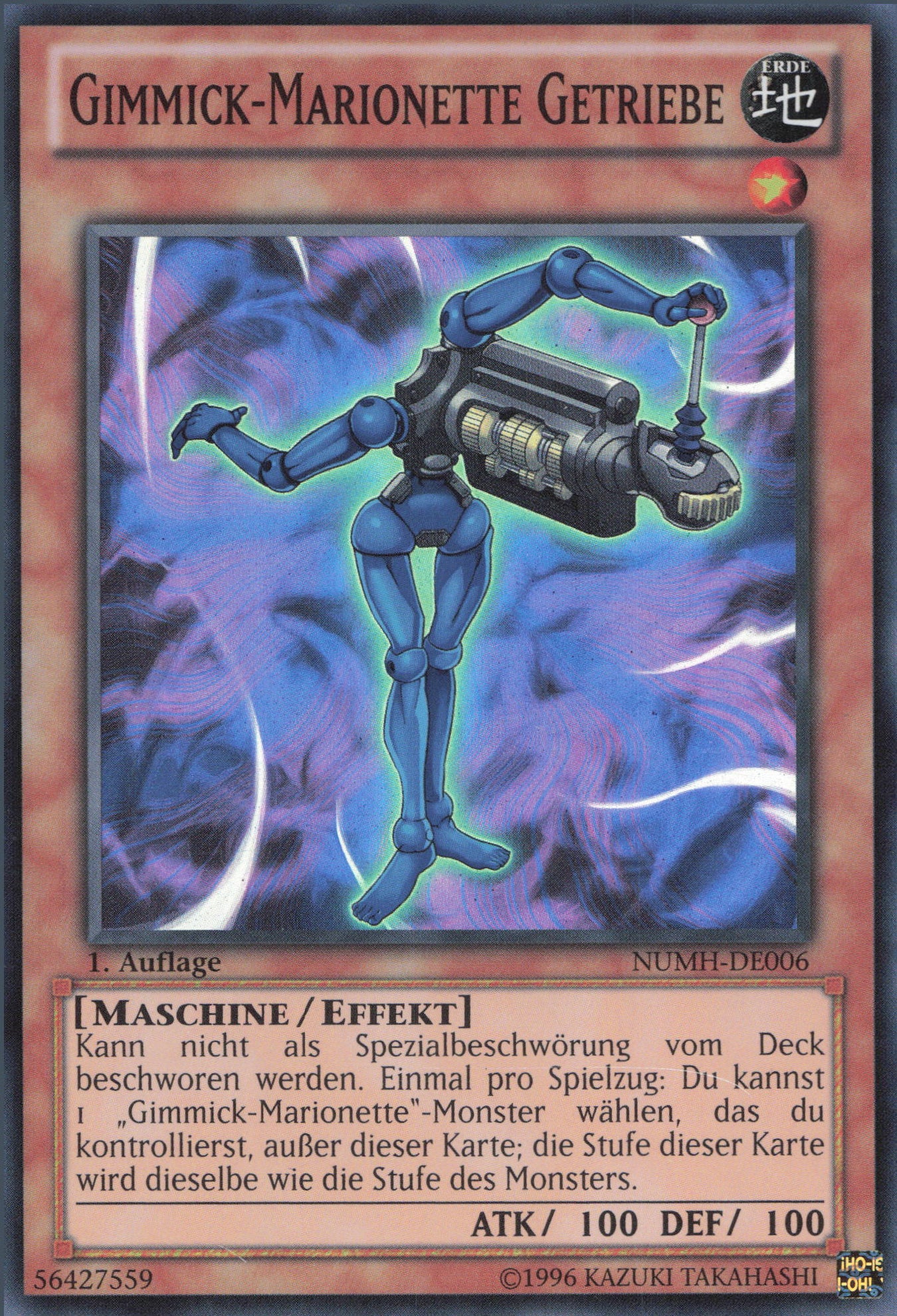 Yu-Gi-Oh! Gimmick-Marionette Getriebe