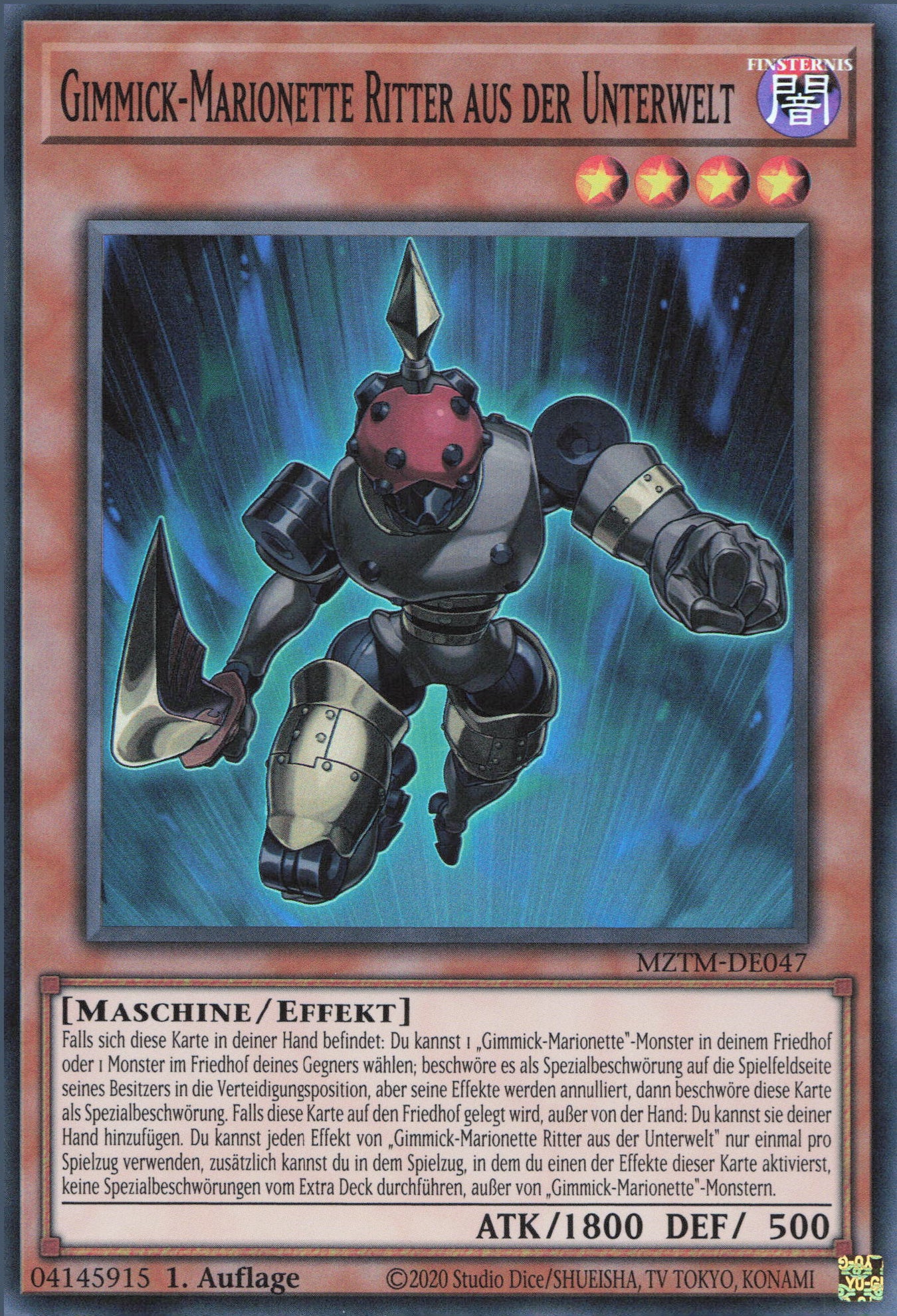 Yu-Gi-Oh! Gimmick-Marionette Ritter aus der Unterwelt