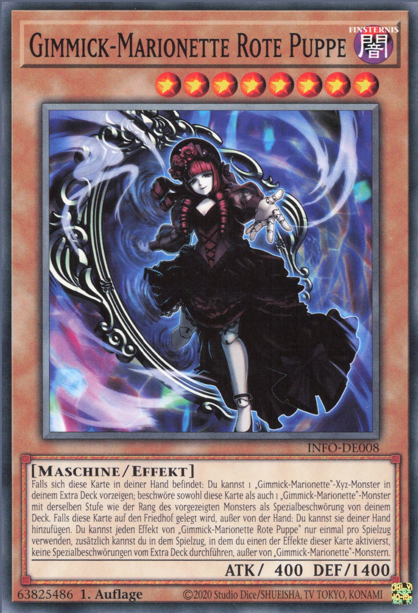 Yu-Gi-Oh! Gimmick-Marionette Rote Puppe