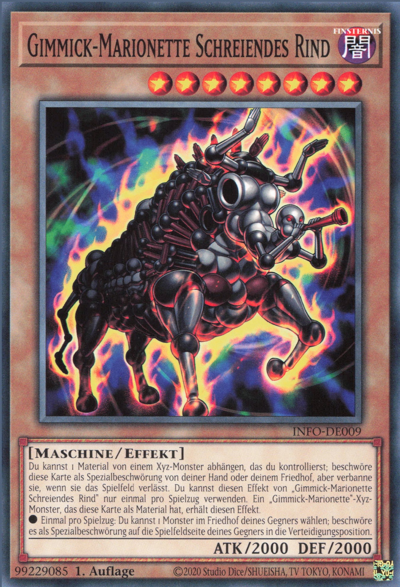Yu-Gi-Oh! Gimmick-Marionette Schreiendes Rind