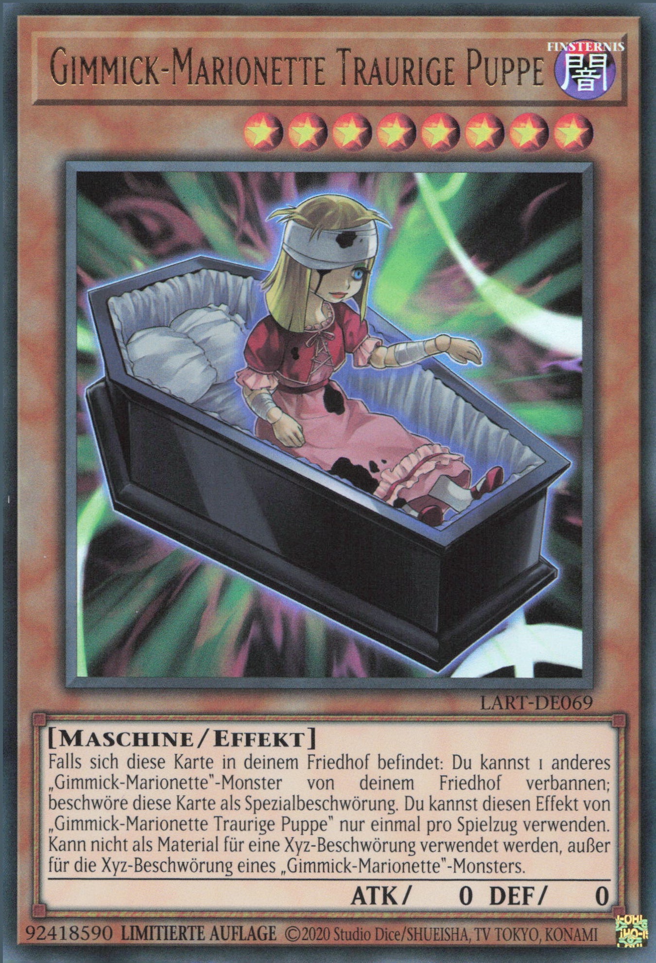 Yu-Gi-Oh! Gimmick-Marionette Traurige Puppe