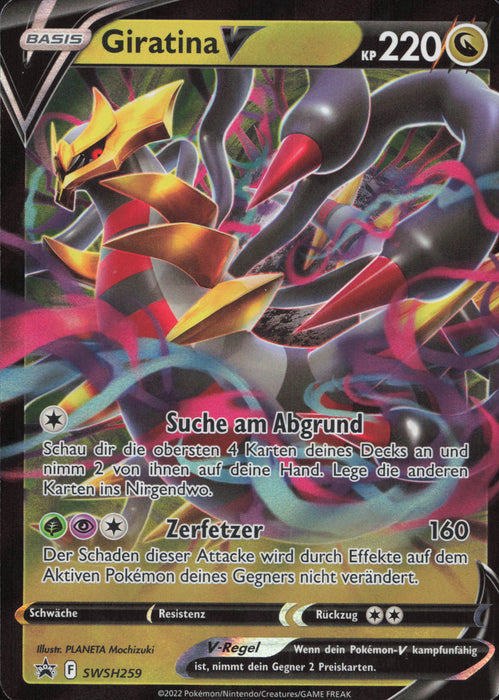 Giratina V SWSH-259 Promo Deutsch