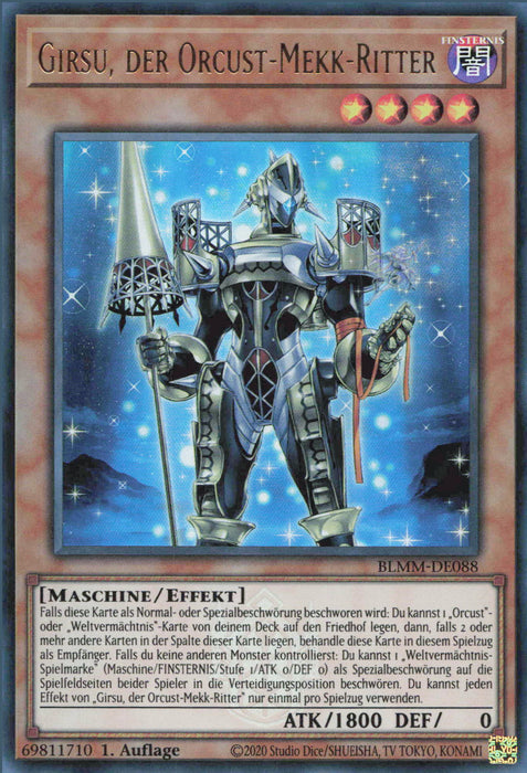 Girsu, der Orcust-Mekk-Ritter BLMM-DE088 Ultra Rare Deutsch