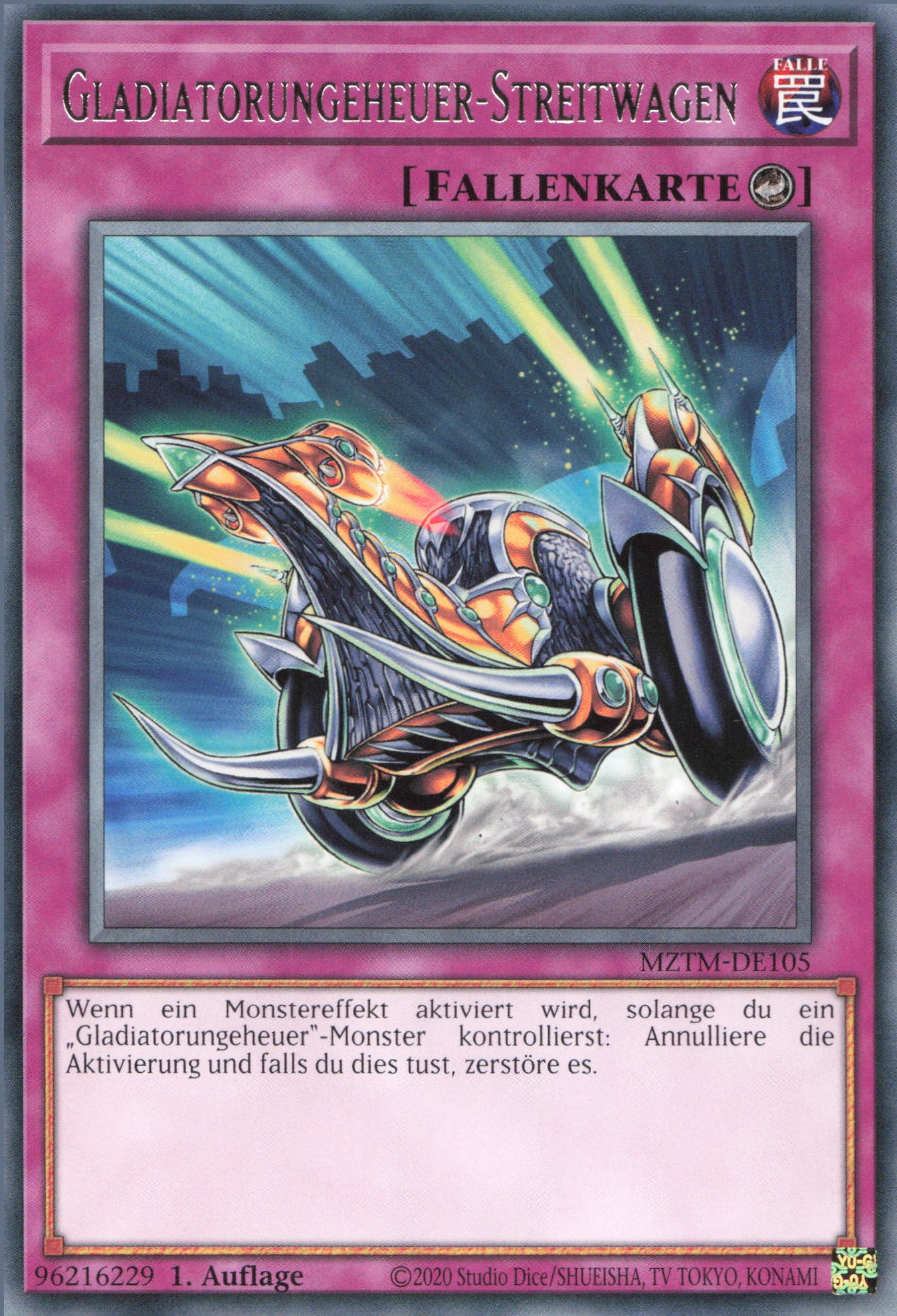 Yu-Gi-Oh! Gladiatorungeheuer-Streitwagen