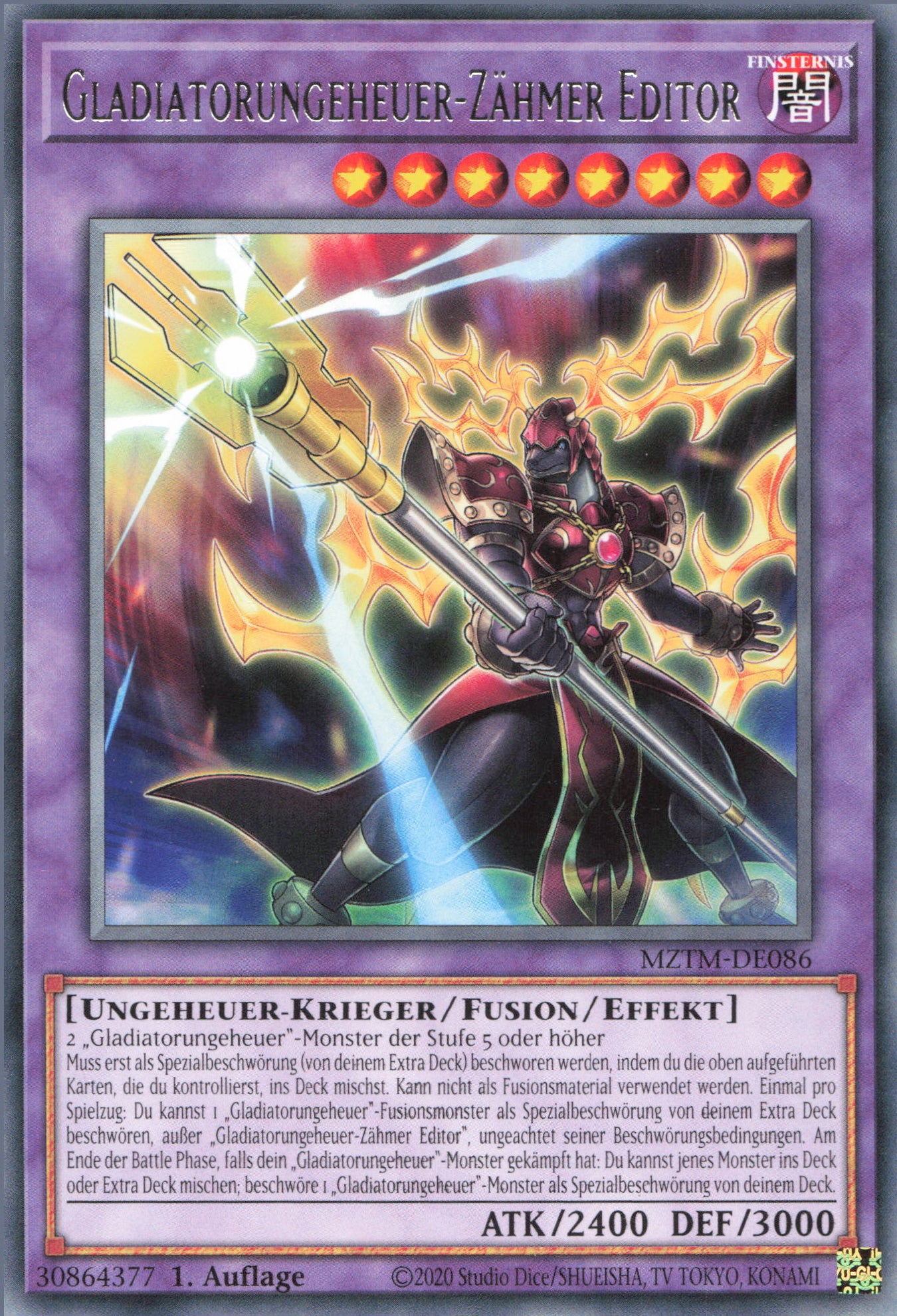 Yu-Gi-Oh! Gladiatorungeheuer-Zähmer Editor