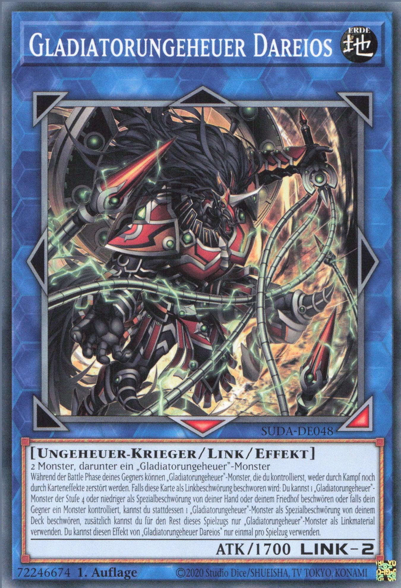 Yu-Gi-Oh! Gladiatorungeheuer Dareios
