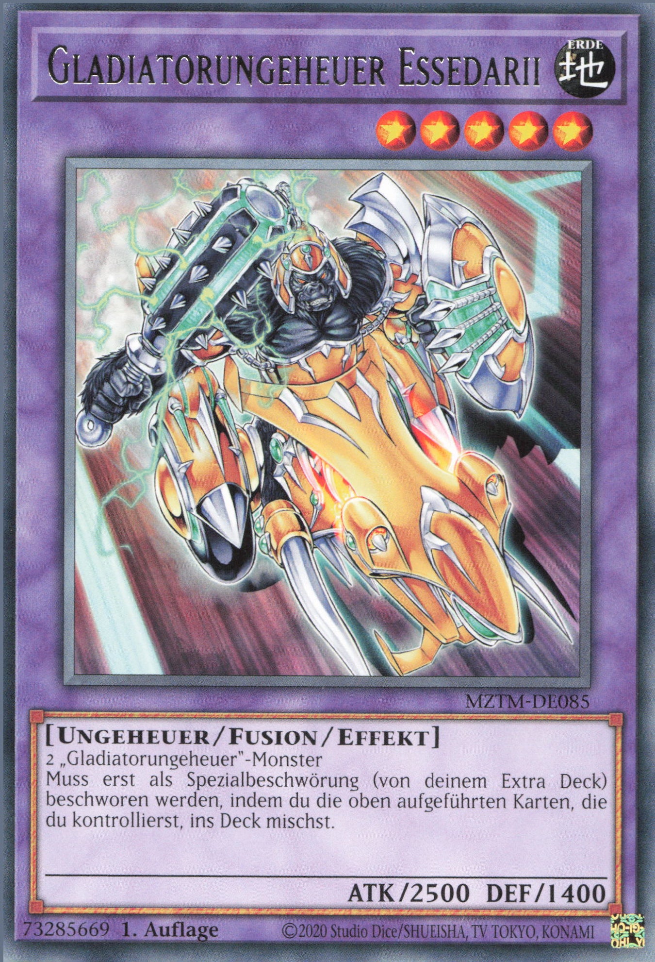 Yu-Gi-Oh! Gladiatorungeheuer Essedarii