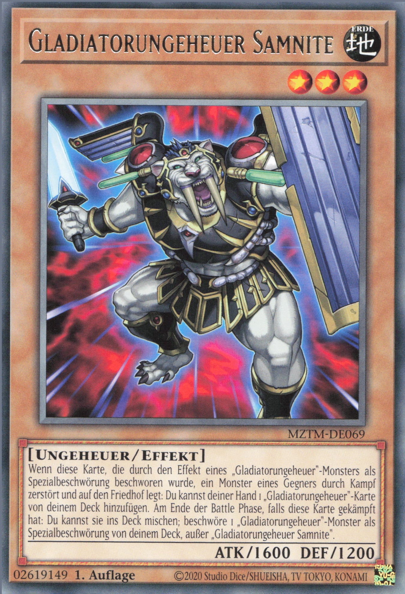 Yu-Gi-Oh! Gladiatorungeheuer Samnite