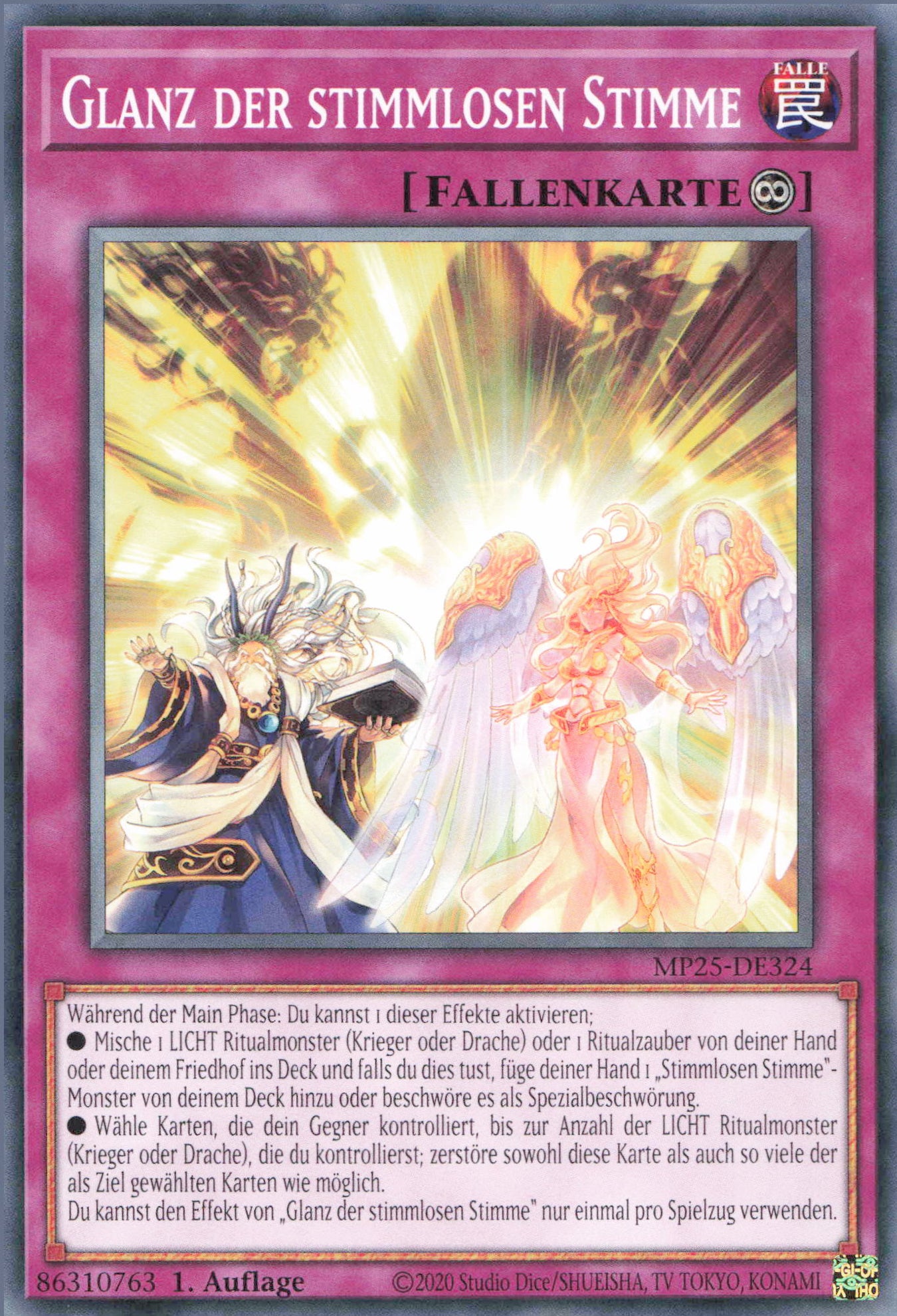 Yu-Gi-Oh! Glanz der stimmlosen Stimme