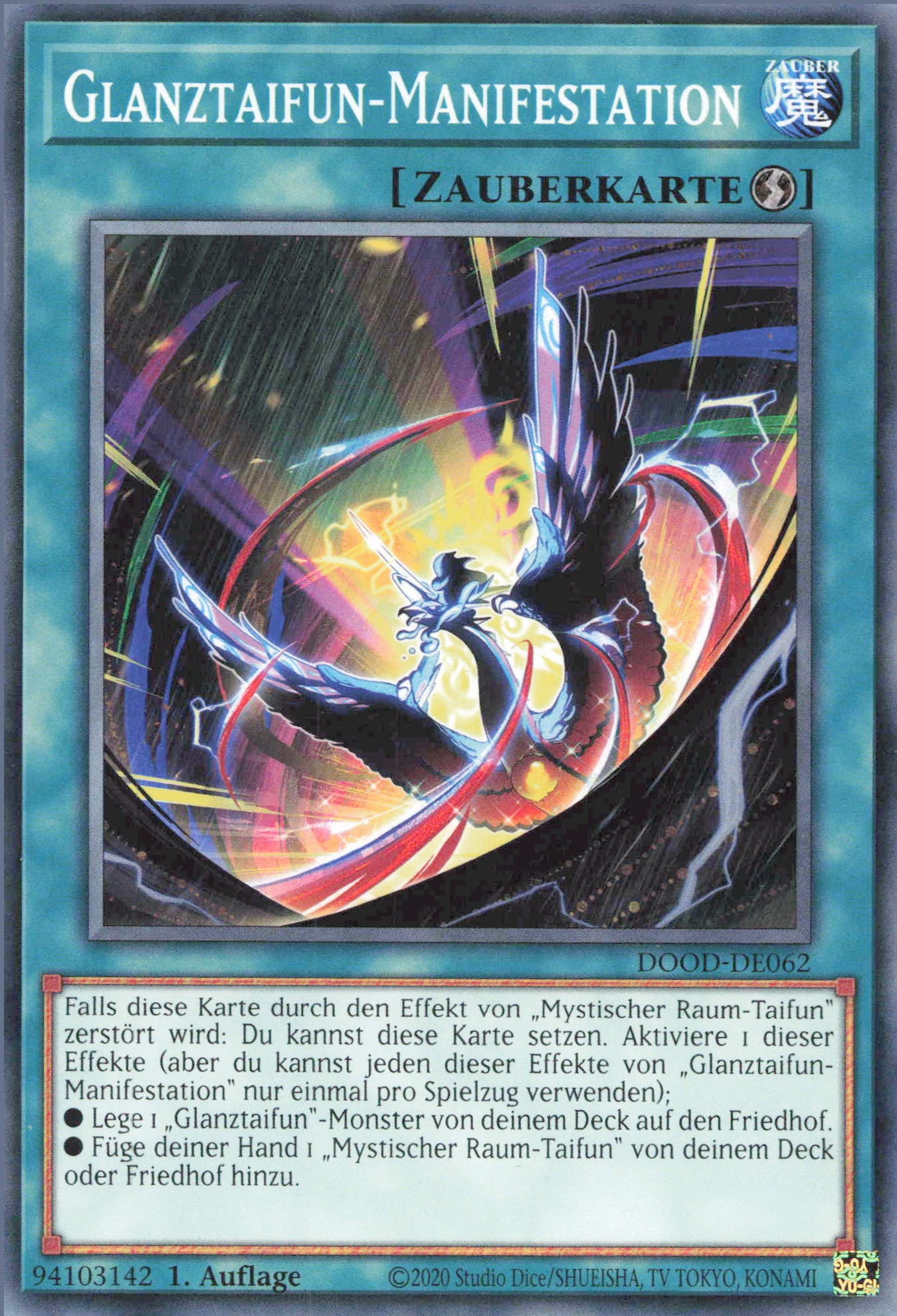 Yu-Gi-Oh! Glanztaifun-Manifestation