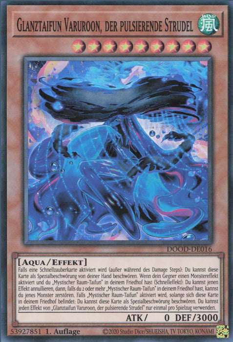 Glanztaifun Varuroon, der pulsierende Strudel DOOD-DE016 Super Rare Deutsch