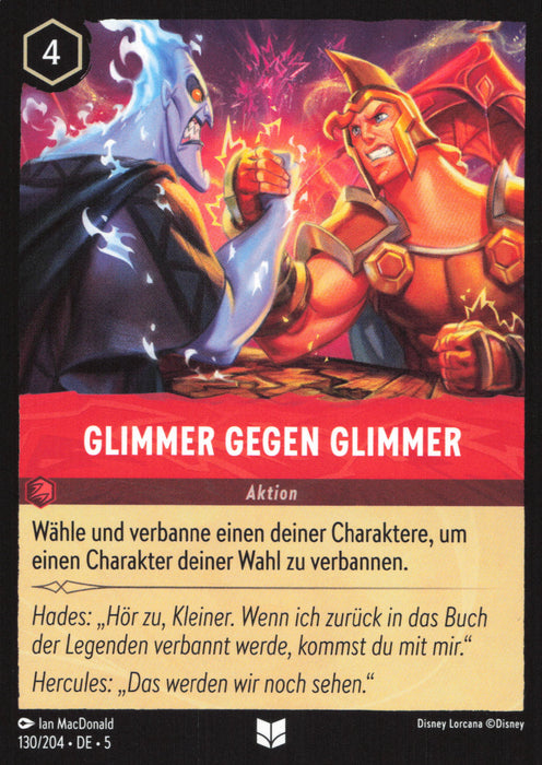 Glimmer gegen Glimmer 5SSK-130 Uncommon Deutsch