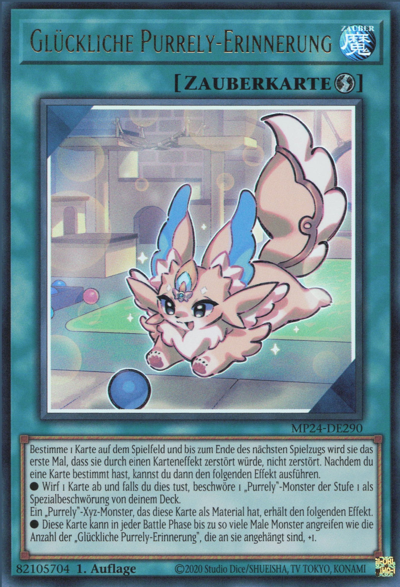 Yu-Gi-Oh! Glückliche Purrely-Erinnerung