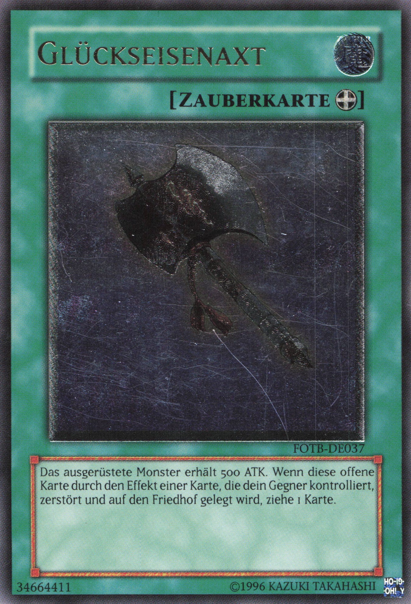 Yu-Gi-Oh! Glückseisenaxt (V.2)