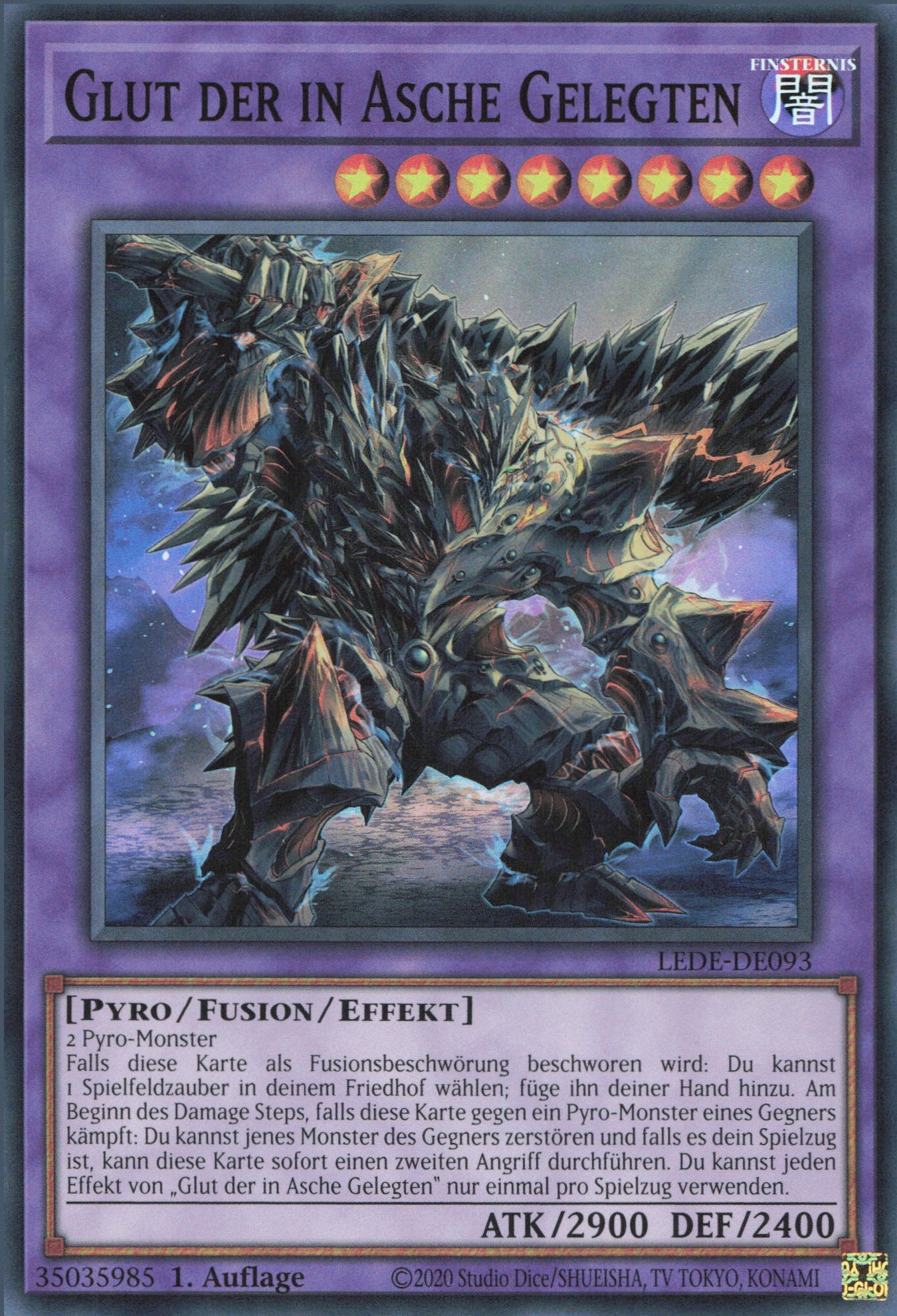 Yu-Gi-Oh! Glut der in Asche Gelegten
