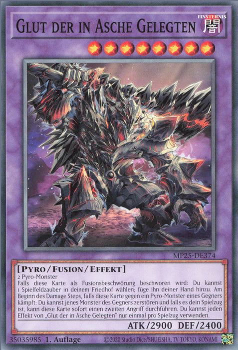 Glut der in Asche Gelegten MP25-DE374 Common Deutsch