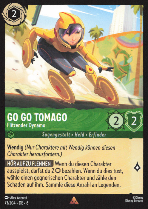 Go Go Tomago - Flitzender Dynamo 6AZS-073 Rare Deutsch