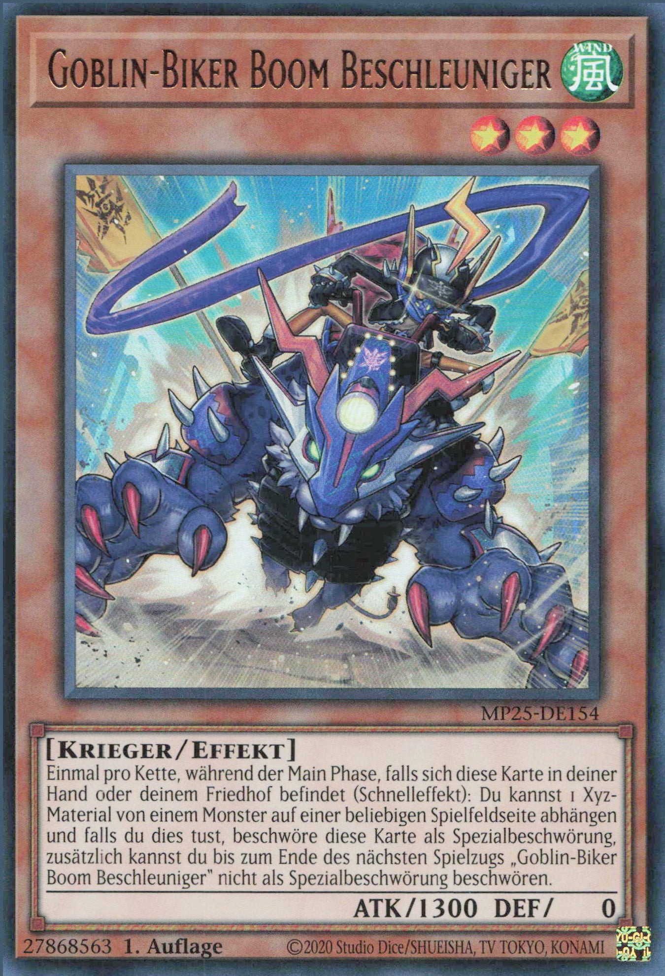 Yu-Gi-Oh! Goblin-Biker Boom Beschleuniger