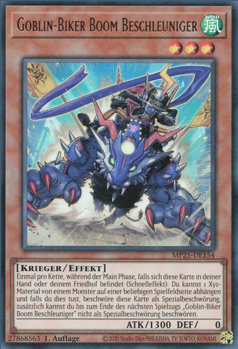 Goblin-Biker Boom Beschleuniger MP25-DE154 Ultra Rare Deutsch