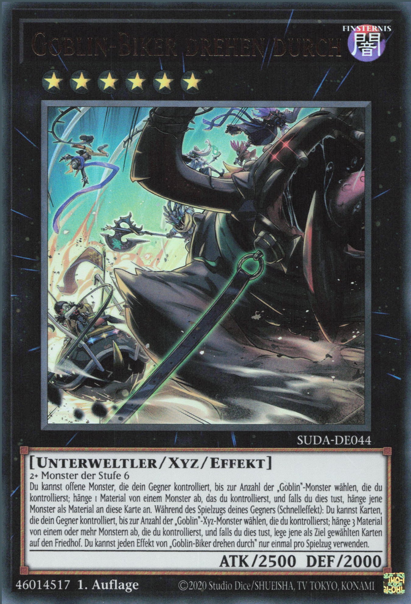 Yu-Gi-Oh! Goblin-Biker drehen durch
