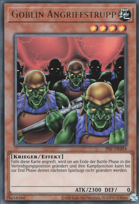 Goblin Angriffstrupp PSV-25TH-DE094 Ultra Rare Deutsch