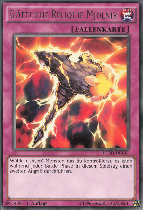 Göttliche Reliquie Mjölnir LC5D-DE196 Rare Deutsch
