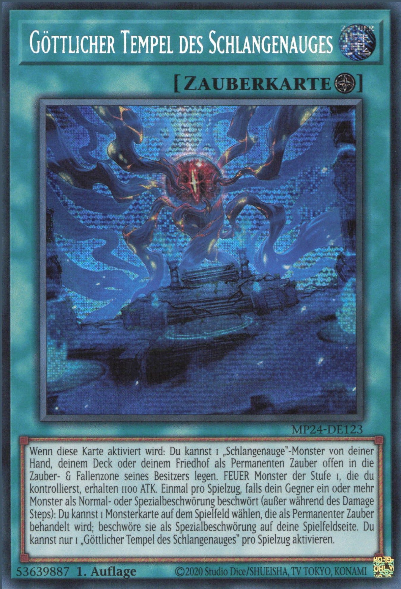 Yu-Gi-Oh! Göttlicher Tempel des Schlangenauges