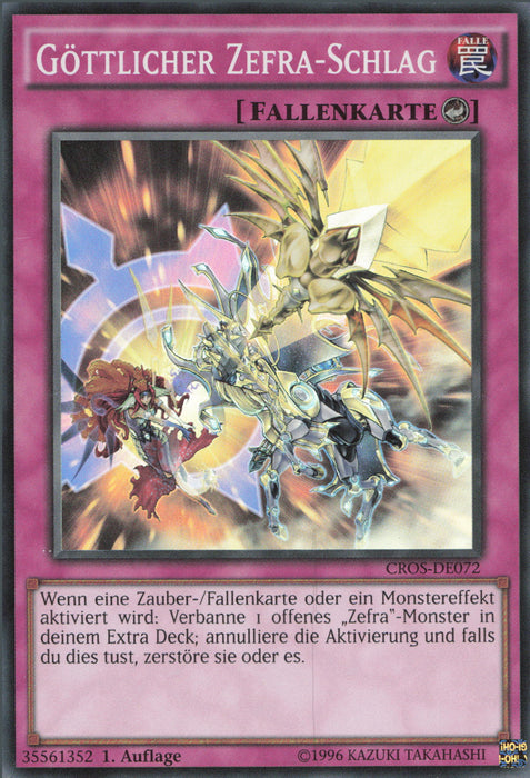 Göttlicher Zefra-Schlag CROS-DE072 Super Rare