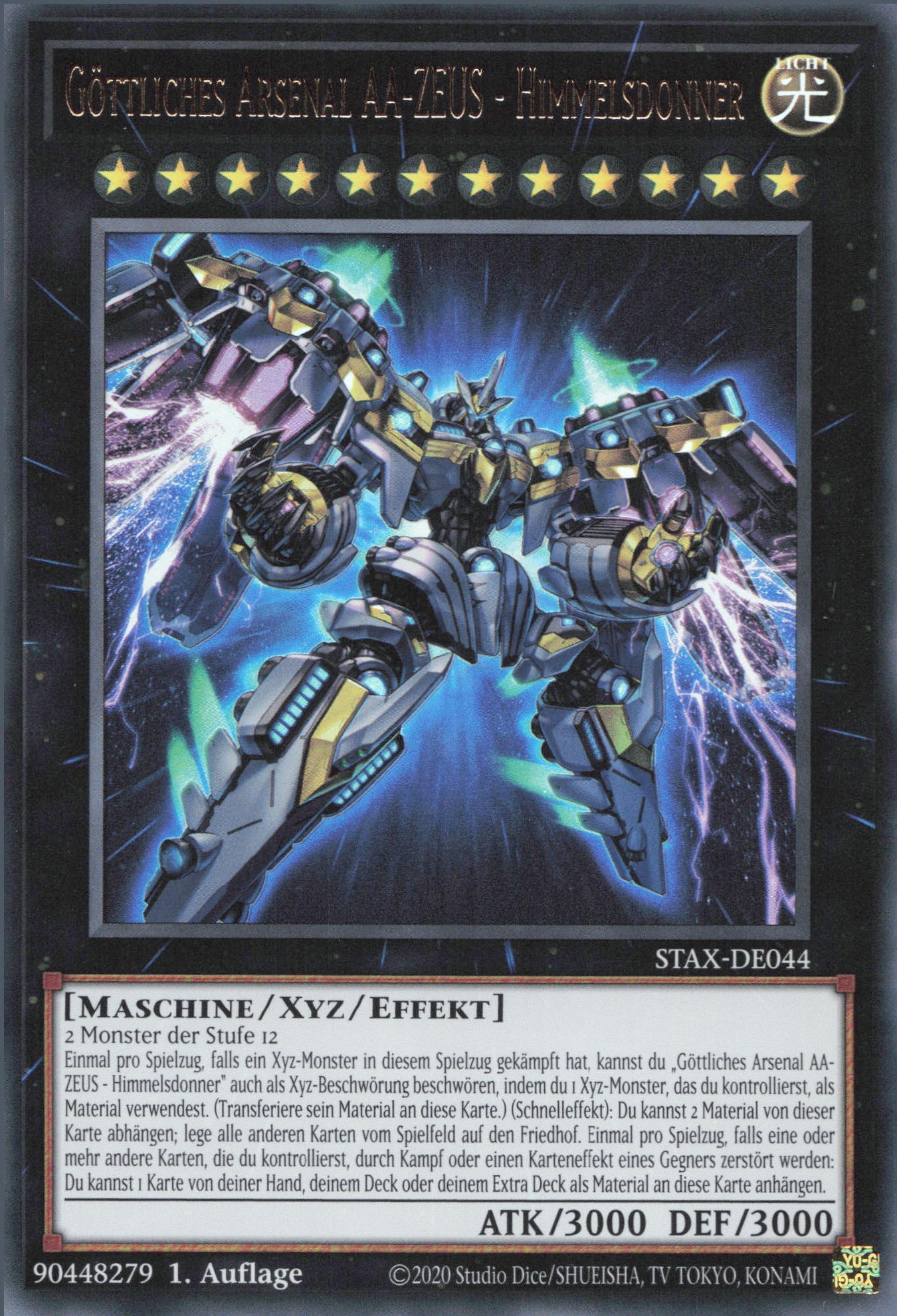 Yu-Gi-Oh! Göttliches Arsenal AA-ZEUS - Himmelsdonner