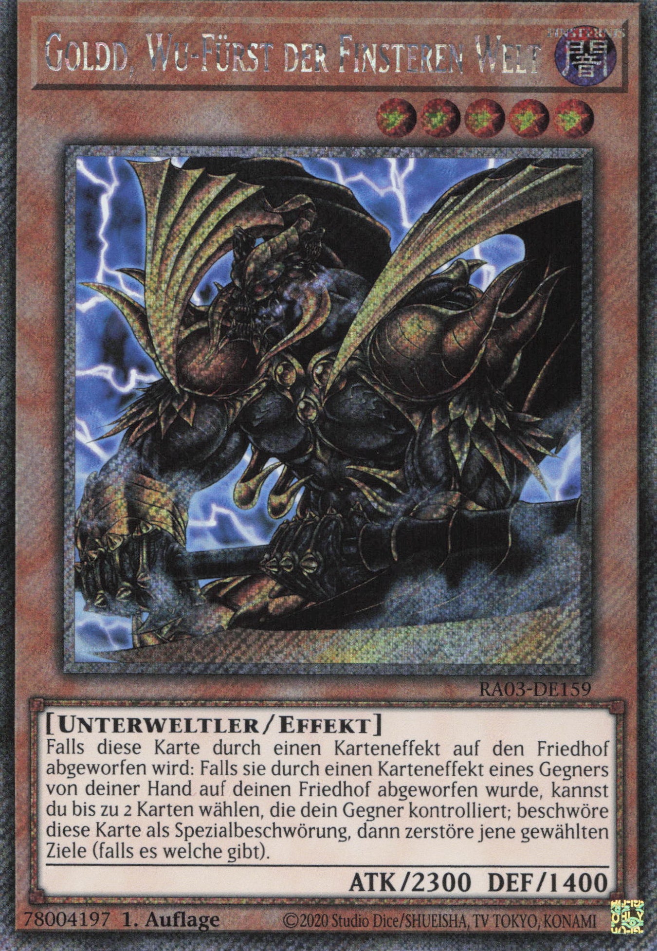 Yu-Gi-Oh! Goldd, Wu-Fürst der Finsteren Welt