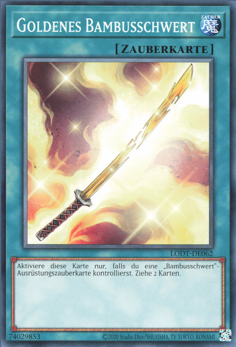 Goldenes Bambusschwert (V.2) LODT-DE062 Common Deutsch