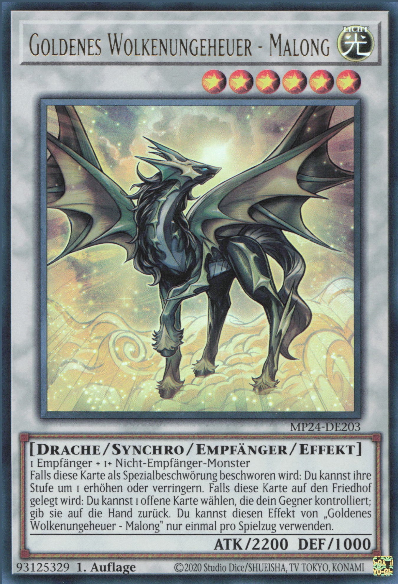 Yu-Gi-Oh! Goldenes Wolkenungeheuer - Malong
