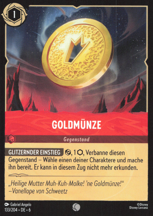 Goldmünze 6AZS-133 Common Deutsch