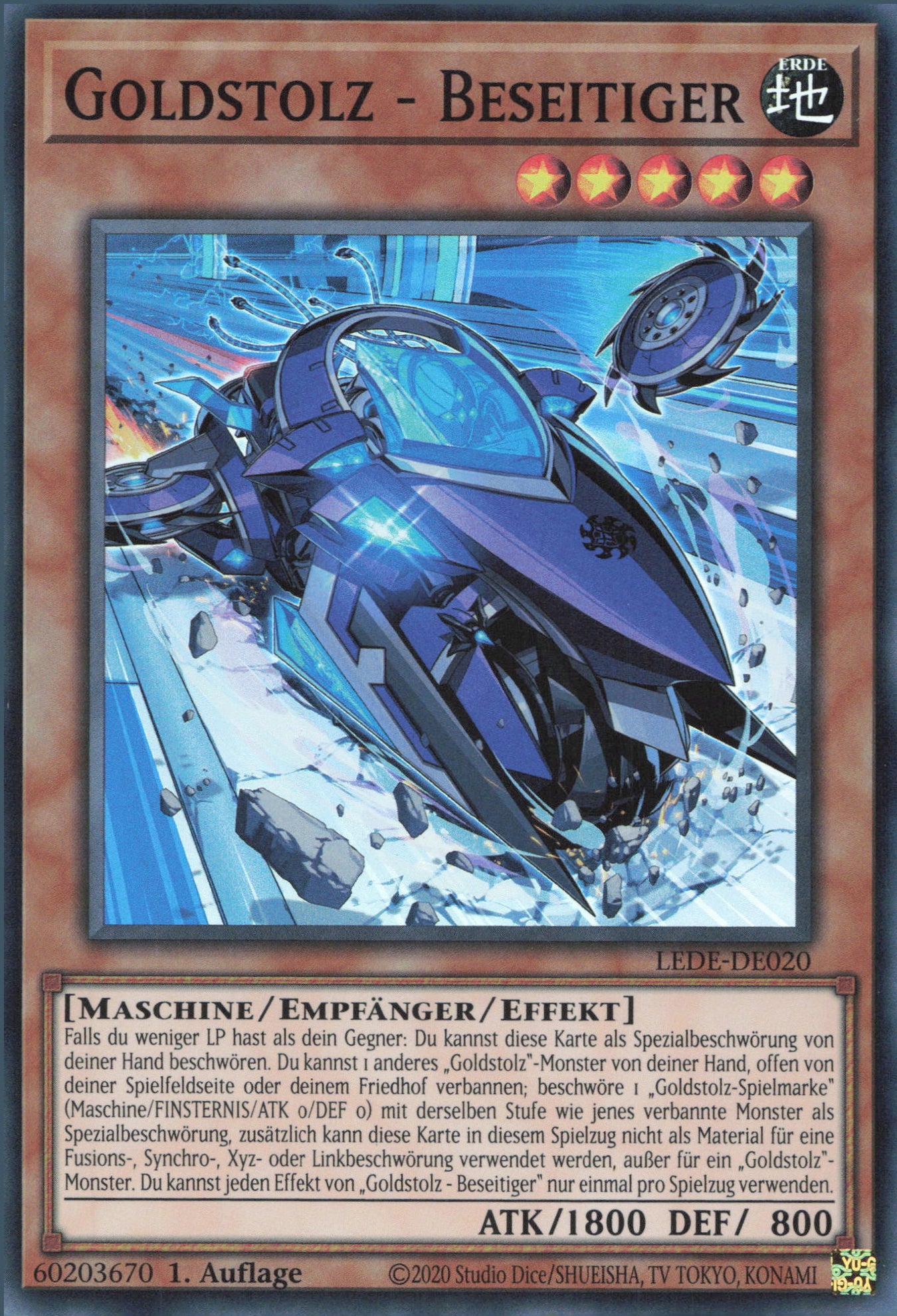 Yu-Gi-Oh! Goldstolz - Beseitiger
