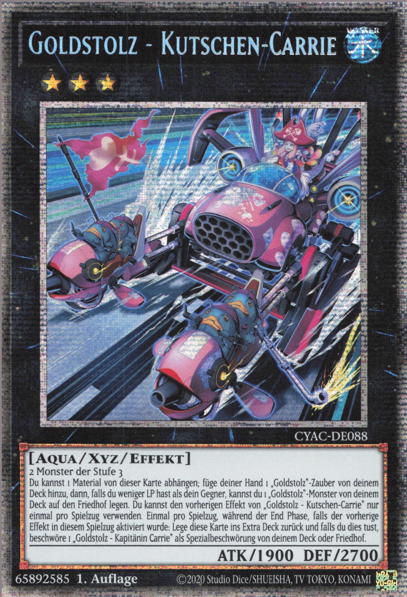 Yu-Gi-Oh! Goldstolz - Kutschen-Carrie (V.2)