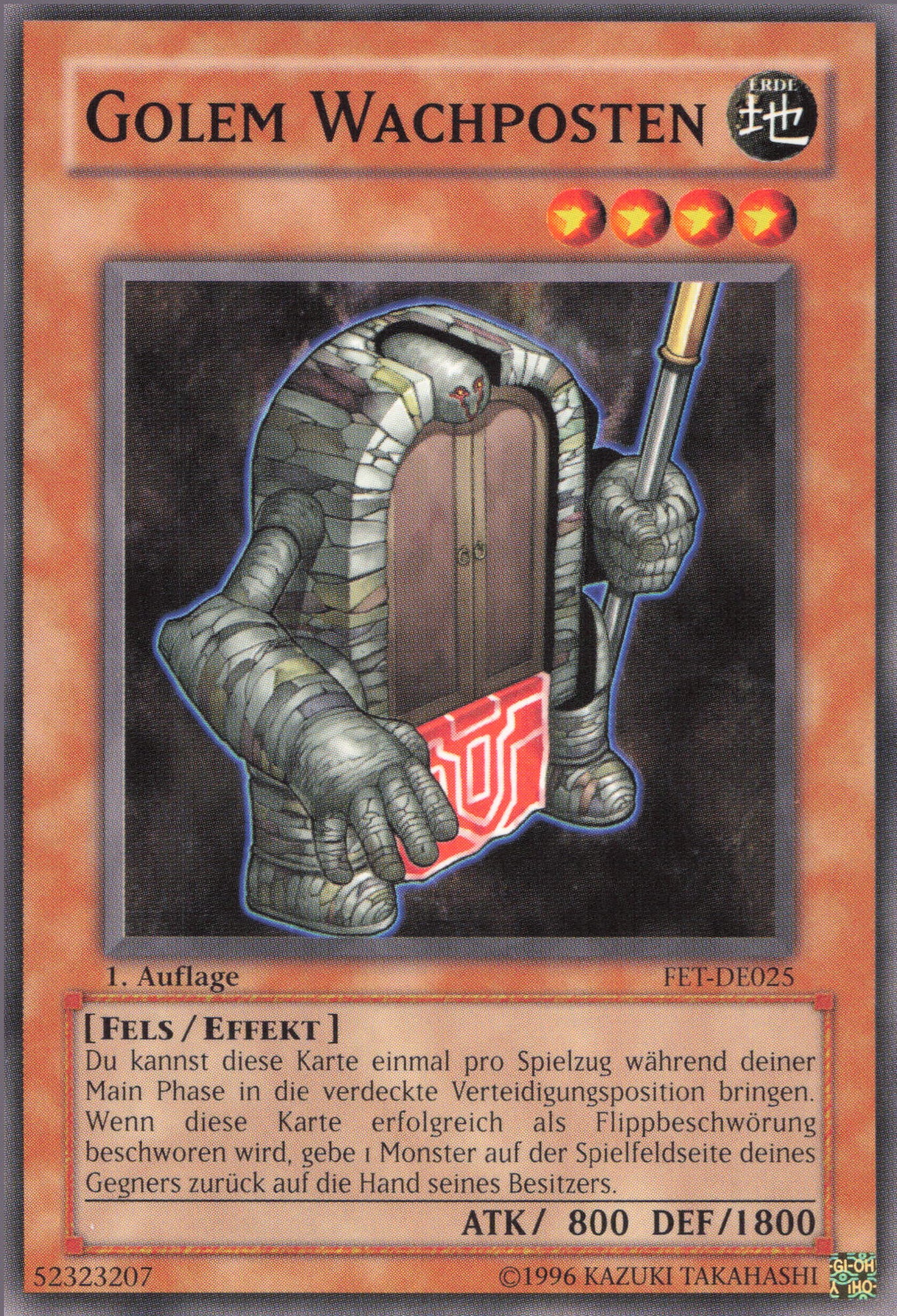 Yu-Gi-Oh! Golem Wachposten