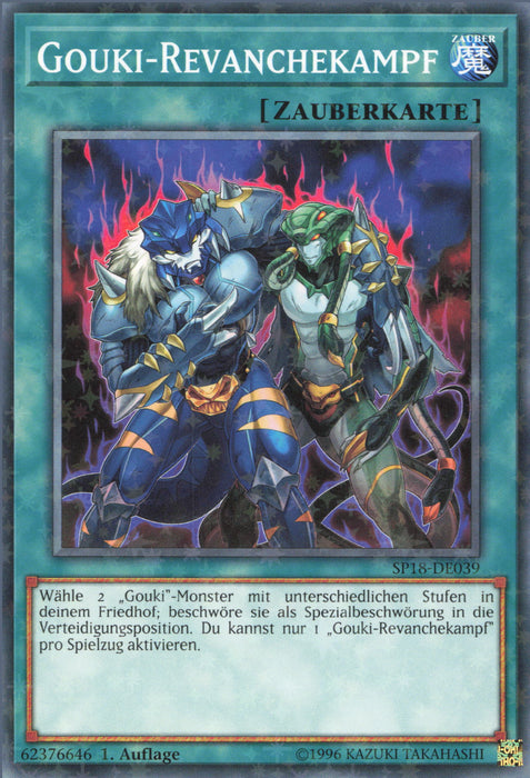 Gouki-Revanchekampf (V.2) SP18-DE039 Starfoil Rare Deutsch