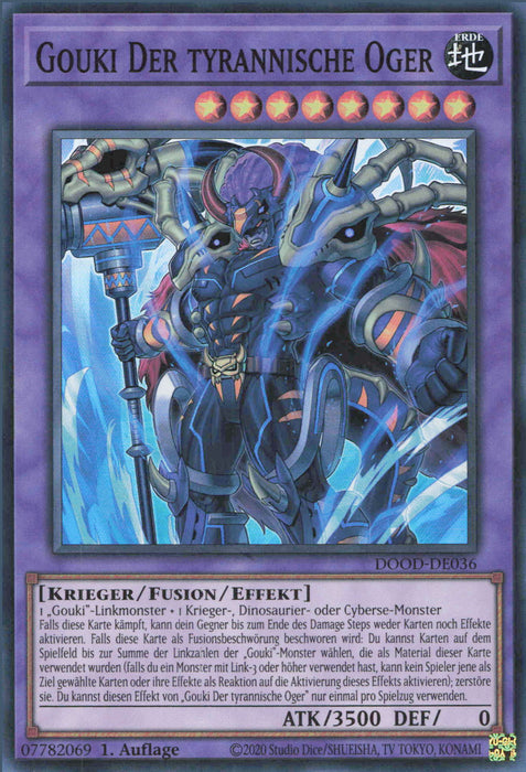 Gouki Der tyrannische Oger DOOD-DE036 Super Rare Deutsch