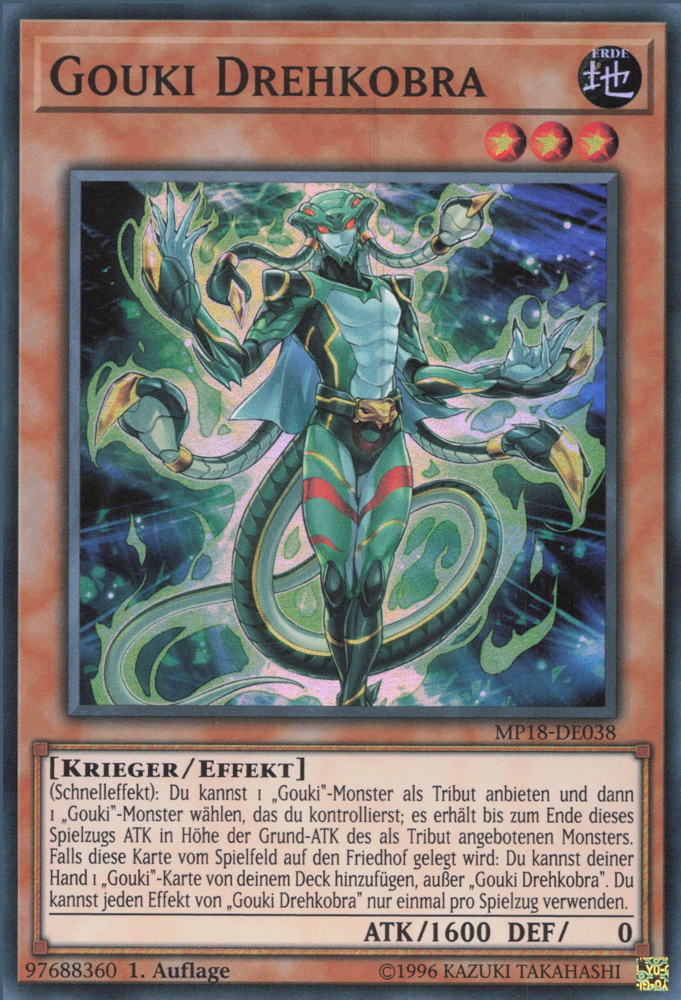 Yu-Gi-Oh! Gouki Drehkobra