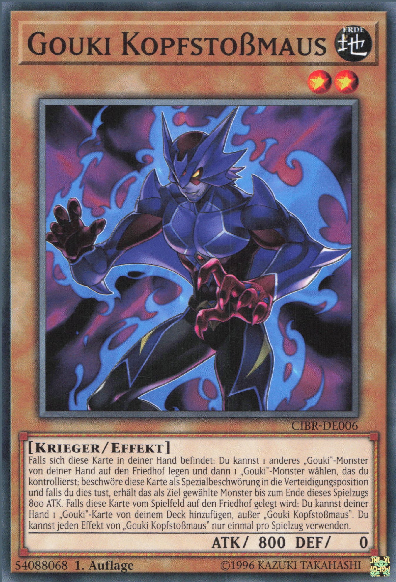 Yu-Gi-Oh! Gouki Kopfstoßmaus