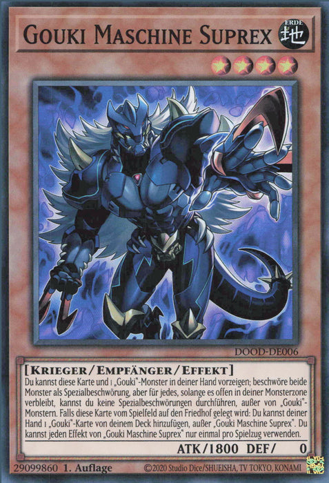 Gouki Machine Suprex DOOD-DE006 Super Rare Deutsch