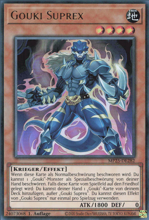 Gouki Suprex MP25-DE282 Ultra Rare Deutsch