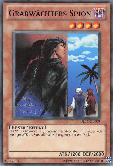 Grabwächters Spion (V.1) DL11-DE009 Rare Deutsch