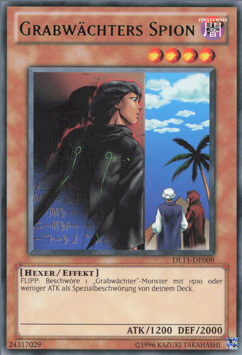 Grabwächters Spion (V.2) DL11-DE009 Green Rare Deutsch