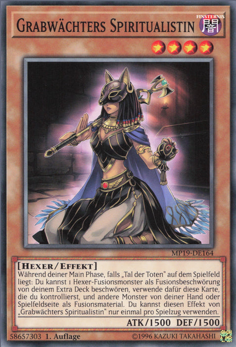 Grabwächters Spiritualistin MP19-DE164 Common Deutsch