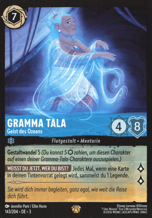 Gramma Tala - Geist des Ozeans (V.1) 3INK-143 Legendary Deutsch