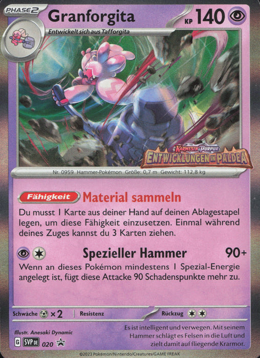 Granforgita SVP-020 Promo Deutsch