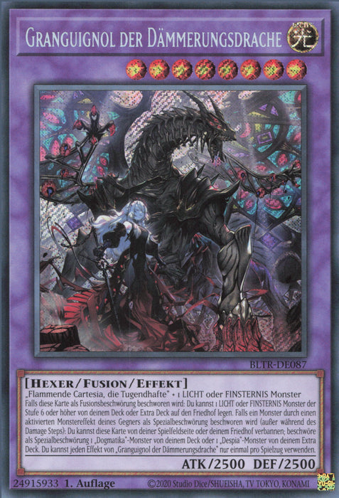 Granguignol der Dämmerungsdrache BLTR-DE087 Secret Rare Deutsch