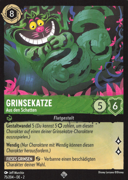 Grinsekatze - Aus den Schatten 2ROF-075 Super Rare Deutsch